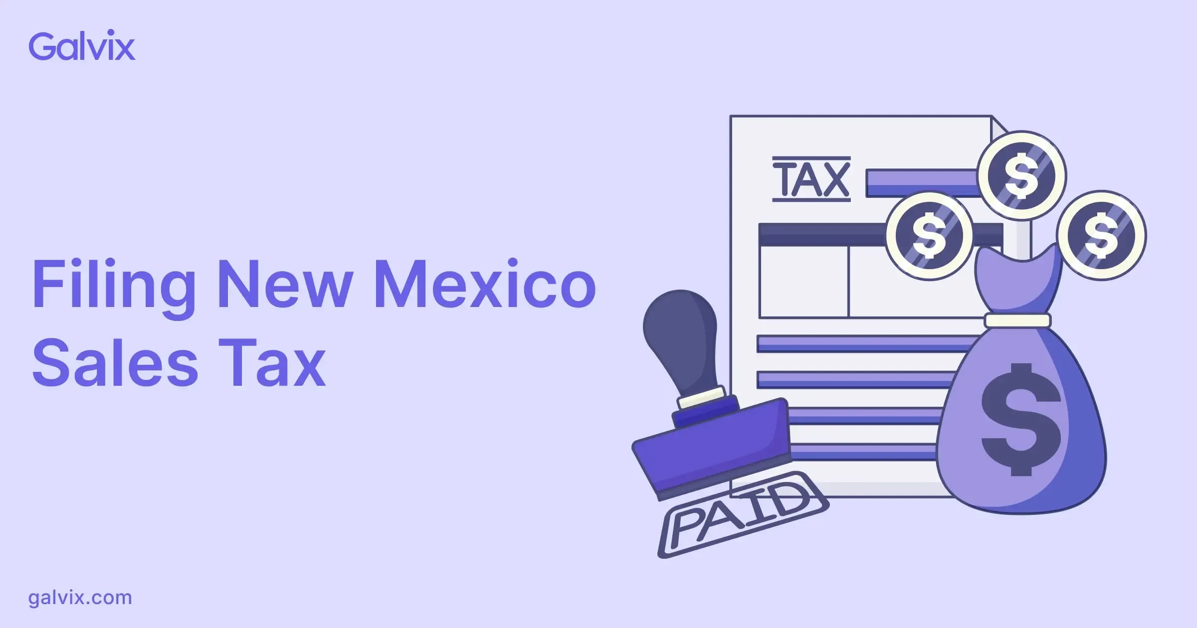 How to File Sales Tax in New Mexico Online