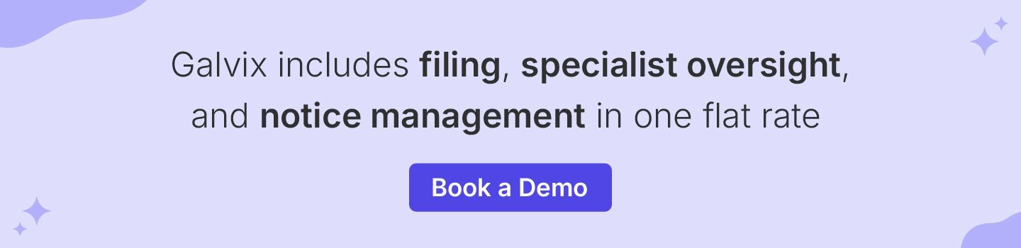 Book a Galvix demo to see how one flat per-state rate covers full compliance management