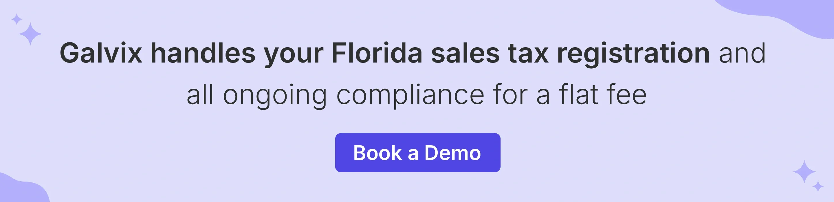 Galvix compliance team completes Florida sales tax permit registration for businesses