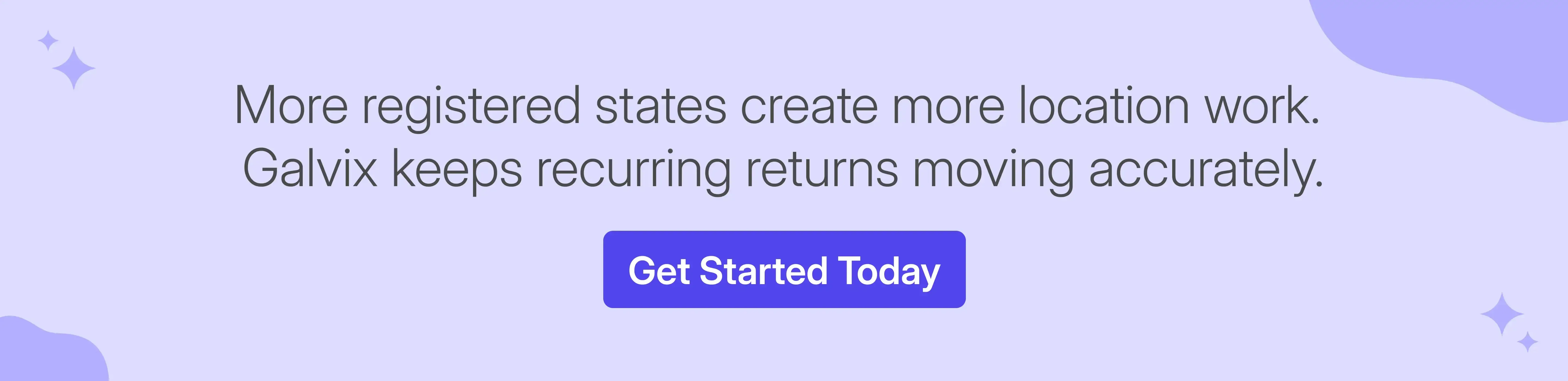 Galvix manages Utah and multistate recurring sales tax filings