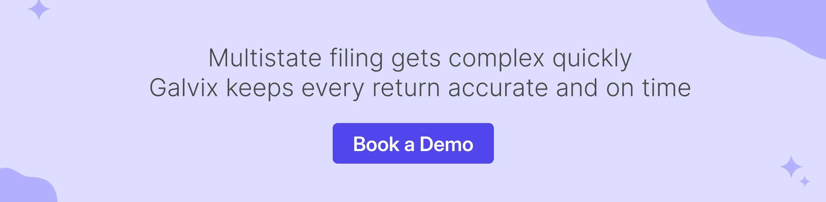 Galvix manages accurate multistate sales tax filing across jurisdictions