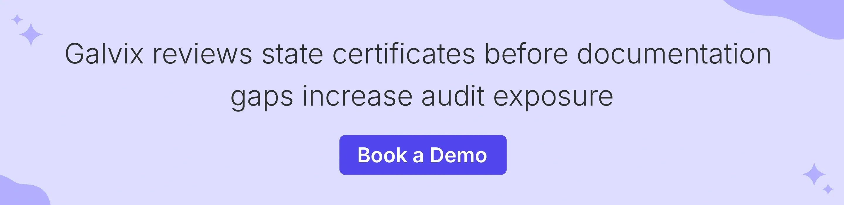 Galvix reviews state exemption certificates before audit exposure