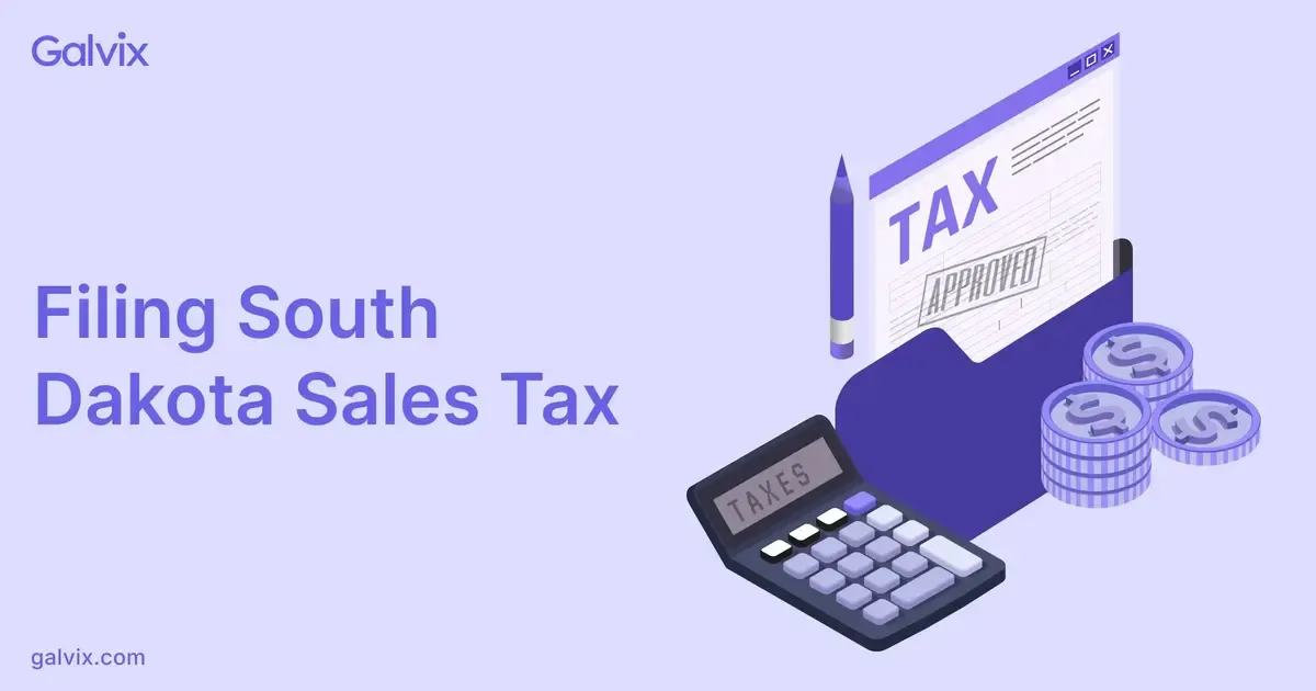 How to file South Dakota sales tax return online