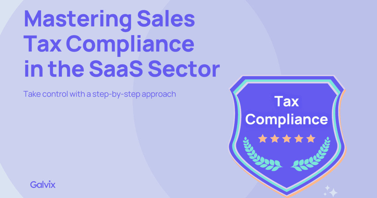 Mastering sales tax compliance for SaaS