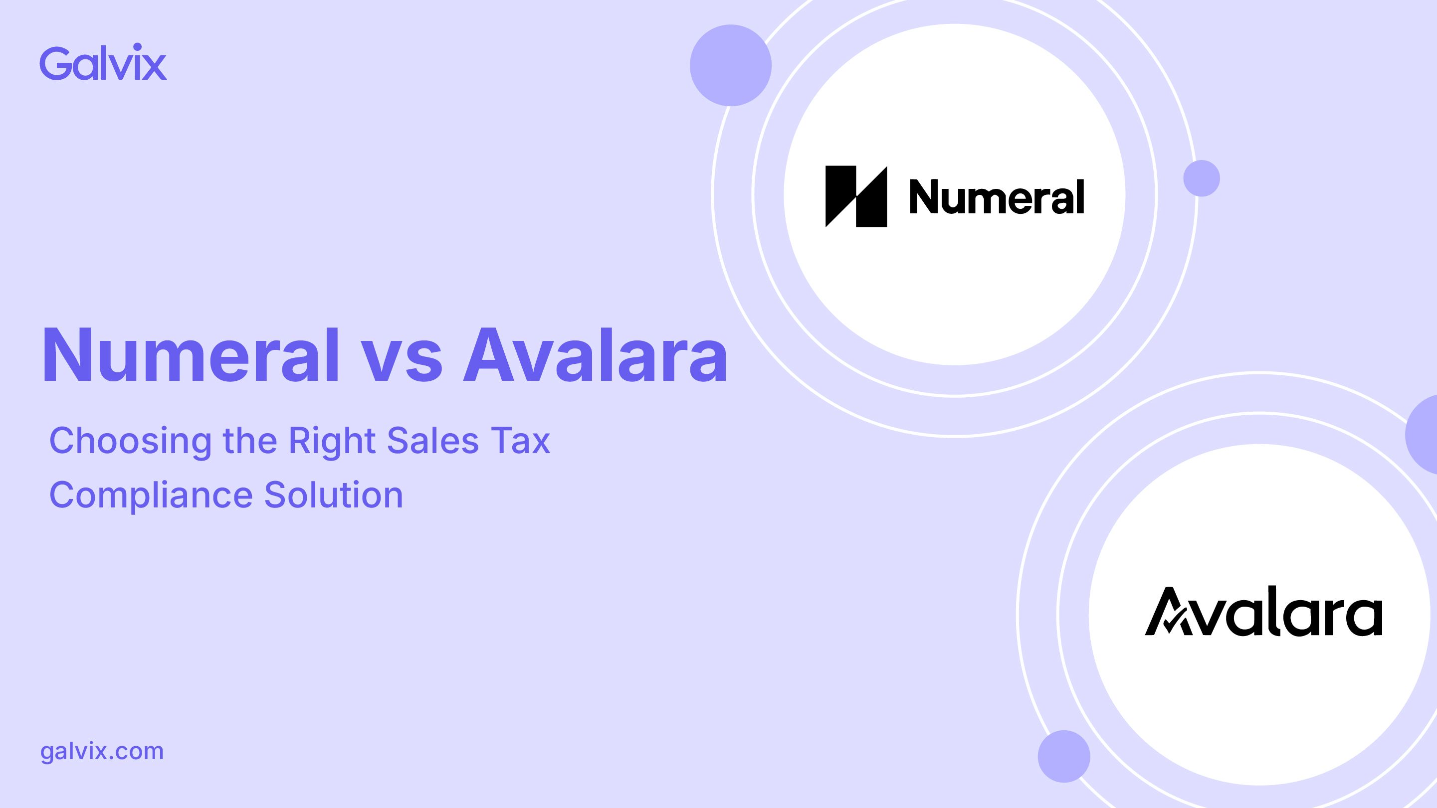 Numeral vs Avalara detailed comparison