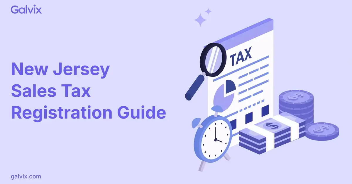 Step-by-step process to complete New Jersey Sales Tax Registration