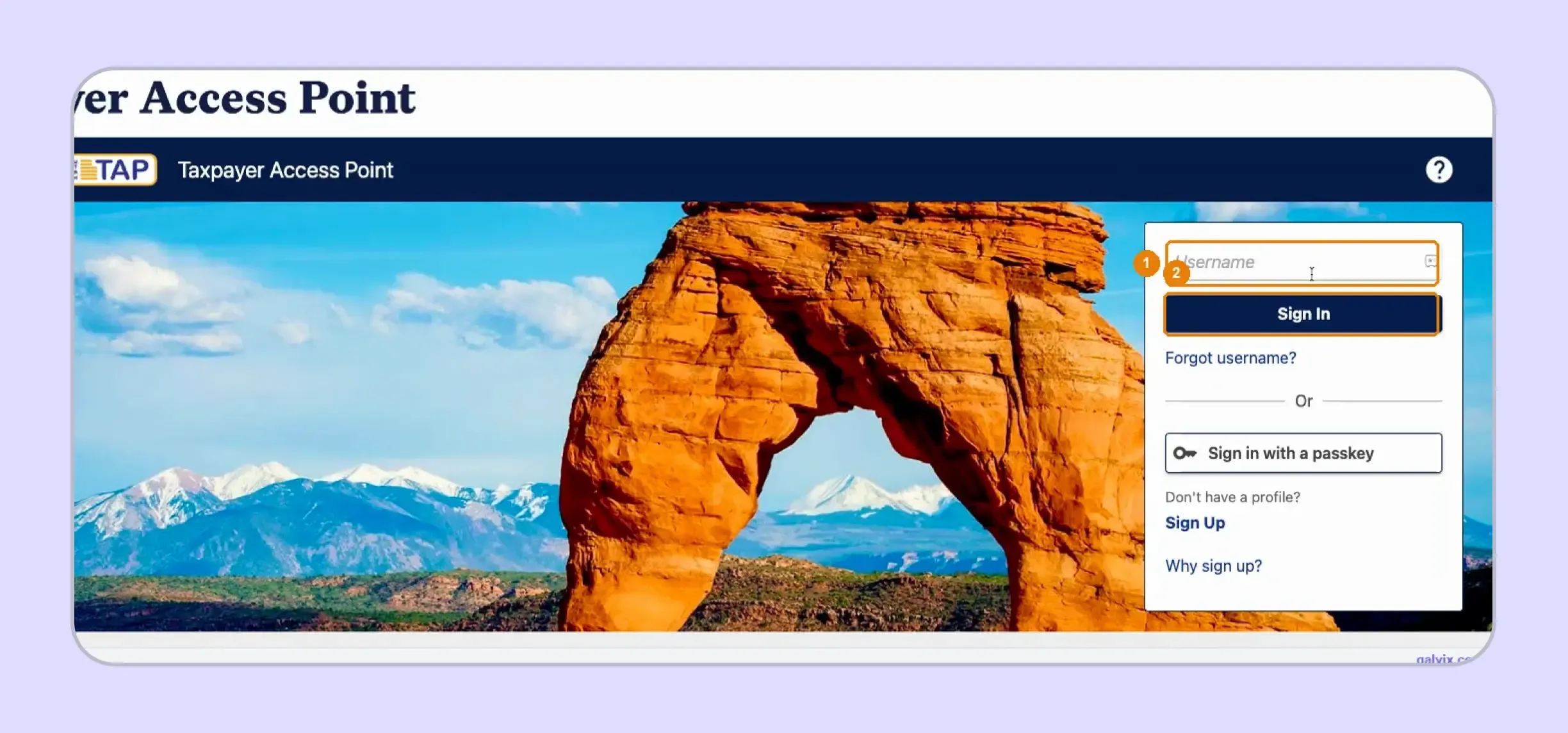 Utah sales tax return login through Taxpayer Access Point