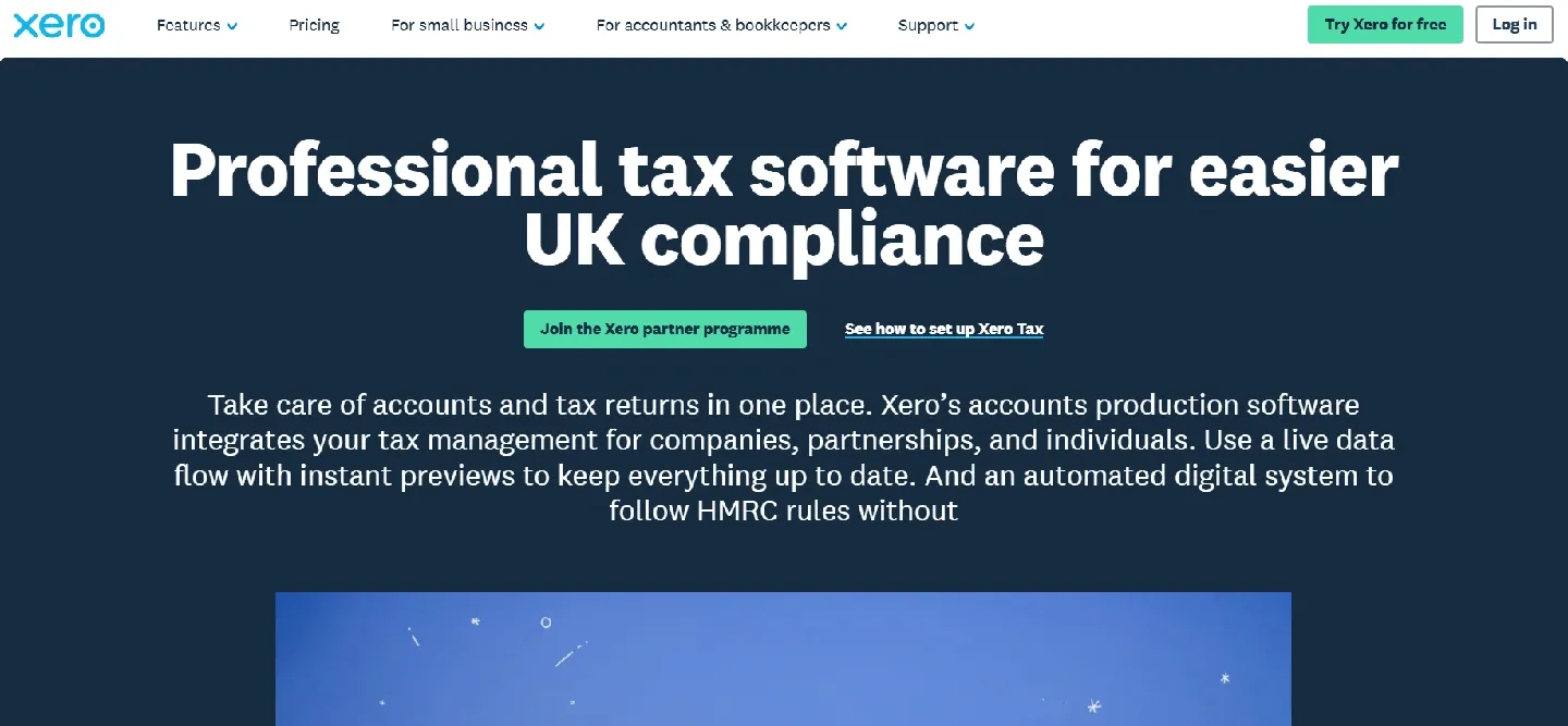 Xero accounting software tax calculation management tool